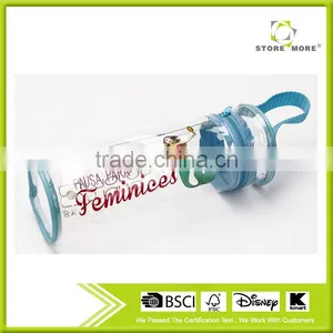 Store More Promotinal Clear PVC Blue Customized Logo Toiletry Kit thumbnail-1
