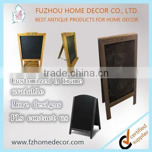 Foldable Smart Blackboard Wood Material With Shelf to Hold Sundries thumbnail-2
