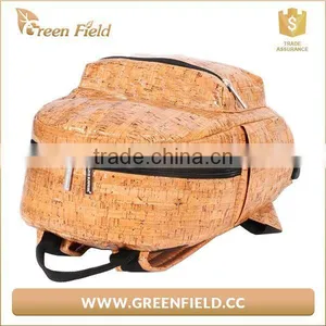 Custom New Cork Portugal Bag Backpack Waterproof Cork Vegan Backpack thumbnail-5