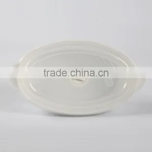 Microwave Plastic Oval Crisper thumbnail-2