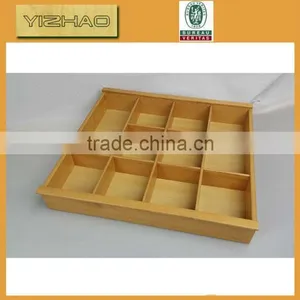 Hot Sale FSC Antiuqe Homemade Disposable Wood Bamboo Serving Fast Food Bed Tray thumbnail-2