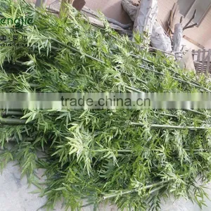 SJ Plastic Realistic Artificial/leek Arrangement of Bamboo With Leaves,bamboo Poles thumbnail-4