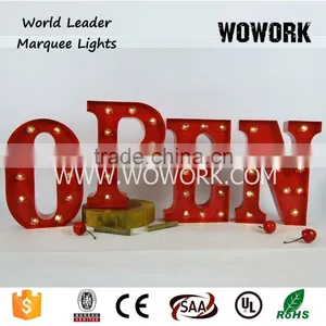 Illuminated Steel Marquee Letters thumbnail-3