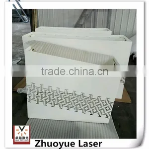 Customized Galvanized Ivory Stainless Steel Flower Pot/ Outdoor Rectangular Planter Box With Oblique thumbnail-1