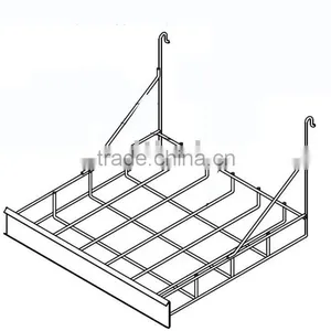 SDG086 Grid Wall Wire Basket thumbnail-1