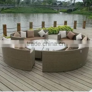 Round Shaped Sofa Set thumbnail-1