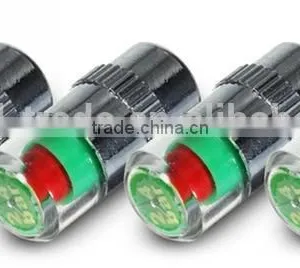 162686 4pcs a Set Tyre Pressure Monitor Valve Stem Caps Sensor LED Indicator Eye Alert thumbnail-2