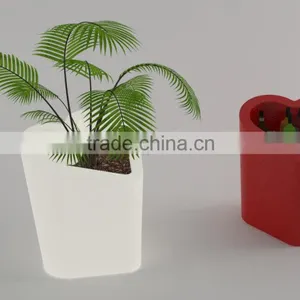 Wall Guarden LED Furniture Flower Pot With PE Materail thumbnail-1