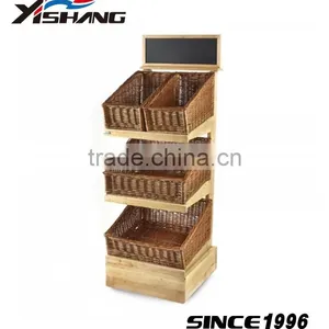 Vine Vegetable Display Rack/Storage Baskets For Store thumbnail-1