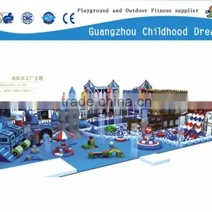 $39.00/Sq.m (CHD-838) Updated New Style Indoor Play Structure, Naughty Castle, Indoor Amusement Park Equipment thumbnail-1