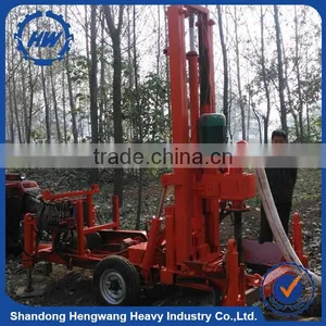 Professional Portable Traction Type Water Well Drilling Rig With 60/73/89mm Drilling Pipe thumbnail-1