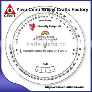 BMI Plastic 3 Wheel BMI Calculator for Pediatric and Adult thumbnail-1