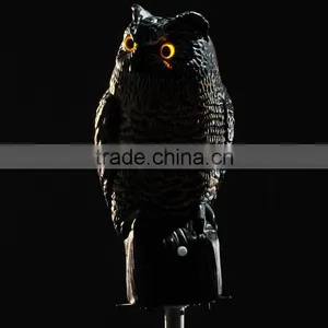 Solar Owl PIR Scarecrow for Yard thumbnail-2