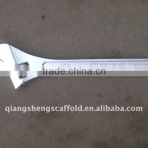 8"-24"chromed Polished America Type Adjustable Wrench thumbnail-1