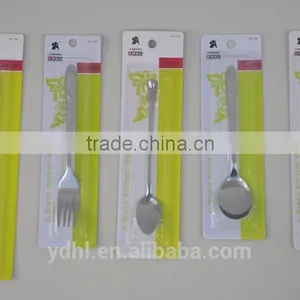 High Class Stainless Steel Dinner Cutlery Spoon Fork Knife Sets thumbnail-2