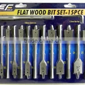 15pcs Wood Bits Set thumbnail-1