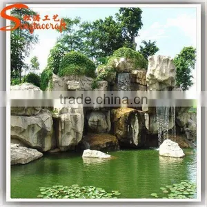 Can be Customized Artificial Waterfall Solar Fountain Garden Decorative Landscape Artificial Waterfall Fountain thumbnail-4