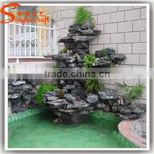 Hot Sale Stylized All Kinds of Garden Wall Fountain Indoor Artificial Waterfall Fountain thumbnail-2