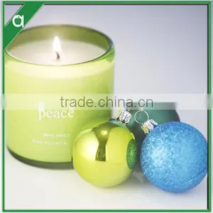 Colored Glass Scented Candle With Personalized Printing and Gift Box thumbnail-4