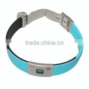 FDA Approved Top OEM 12 Colors Wide Silicone Medical QR Code Bracelet thumbnail-1
