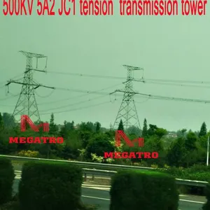 MEGATRO 500KV 5A2 JC1 Tension Transmission Tower thumbnail-2