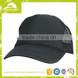 Custom Fashion 5 Panel Dark Grey Trucker Cap thumbnail-1