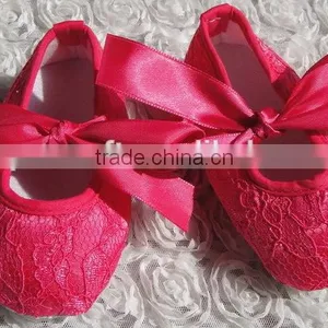 Baby Shoes Newborn Baby Cotton &lace Caucal Shoes Baby Walker thumbnail-5