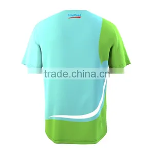 Heat Transfer Sublimation Print Dry Fit Running Shirt thumbnail-4