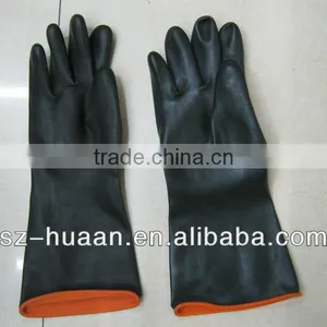 Good Quality Rubber Gloves Heavy Duty Chemical Protection Gloves thumbnail-1