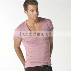 Nice and Comfy V-neck Tee Shirt for Men thumbnail-1