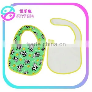 Organic Cotton Lovely Cartoon Baby Bibs thumbnail-6