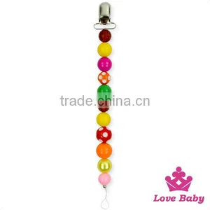 8NZ441-2 Lovebaby Wholesale Colorful Plastic Candy Chunky Pacifier Perfect Baby Shower Gift thumbnail-2