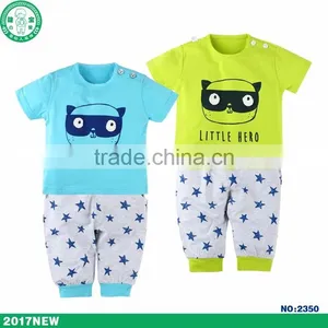 Wholesale 2017 Baby Clothing Unisex Summer Children Clothes Kids Wear thumbnail-3