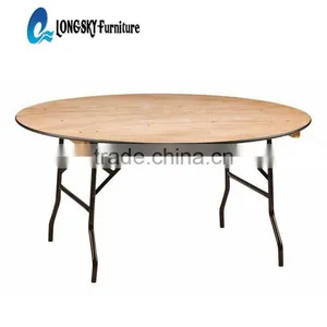 High Quality Hotel Banquet Table,Commercial Folding Table,plywood Table thumbnail-2
