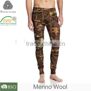 Merino Wool Camo Pants Sports Track Suit Custom Sweat Pants Male Jogging Pants thumbnail-5
