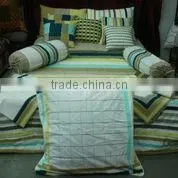 Assortment of Decorative Home Textiles, Quilts, Throws, Cushion Covers, Ethnic Style thumbnail-1