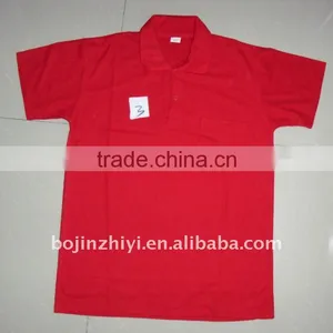 Wholesale Solid Color Polo Tee Shirt thumbnail-1