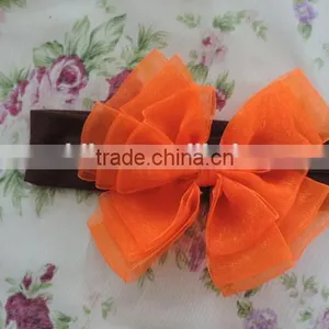 2017Lovely Style Princess Girls Hair Accessories Bowknot Elastic Headband Girls Many Colors Choice thumbnail-4