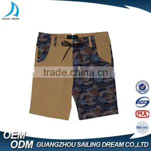 Hot Sale Cheap Summer Jacquard Style Mens Chino Shorts With Inner Brief thumbnail-1