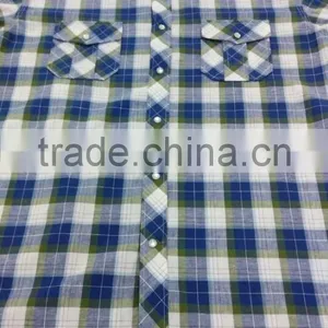 Linen Cotton Double Pockets Short Sleeve Men's Casual Shirts thumbnail-3