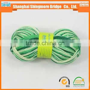 China Knitted Yarns Supplier Cheap Wholesale Oeko-tex Space Dyed Melange 100% Acrylic Yarn for Free Yarn Samples thumbnail-4