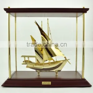 Wholesale New Design Wooden Ship Model With Company Souvenir Gift thumbnail-6