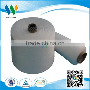 Yizheng Best Staple Fiber Yarn 100%polyester Spun Yarn Sewing Thread Raw White thumbnail-3