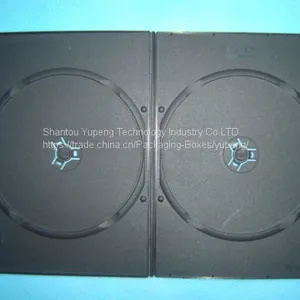 5mm long double black dvd case