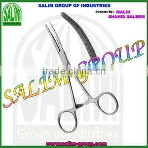 6 Rochester Pean Forceps 8" Curved (Excellent Quality) thumbnail-1