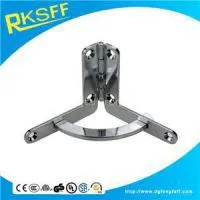 Zinc Alloy Chrome Plating Arc Hinge thumbnail-1