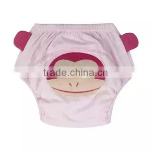 Fox Pattern Soft Cotton Washable Baby Cloth Diaper Nappy thumbnail-5