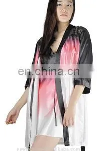 Differrent Style Fashion Satin Lingerie Sexy Night Robe thumbnail-1
