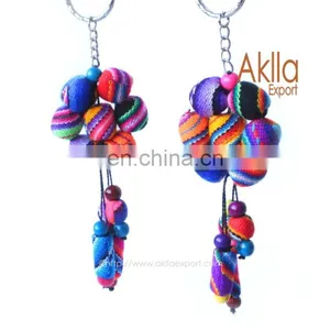 Aguayo Keychains With Acai Seeds thumbnail-1