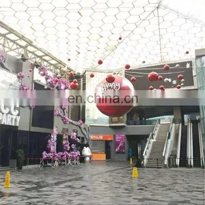 Customized Christmas Ballon With LED Light Inflatable for Christmas Decoration thumbnail-3